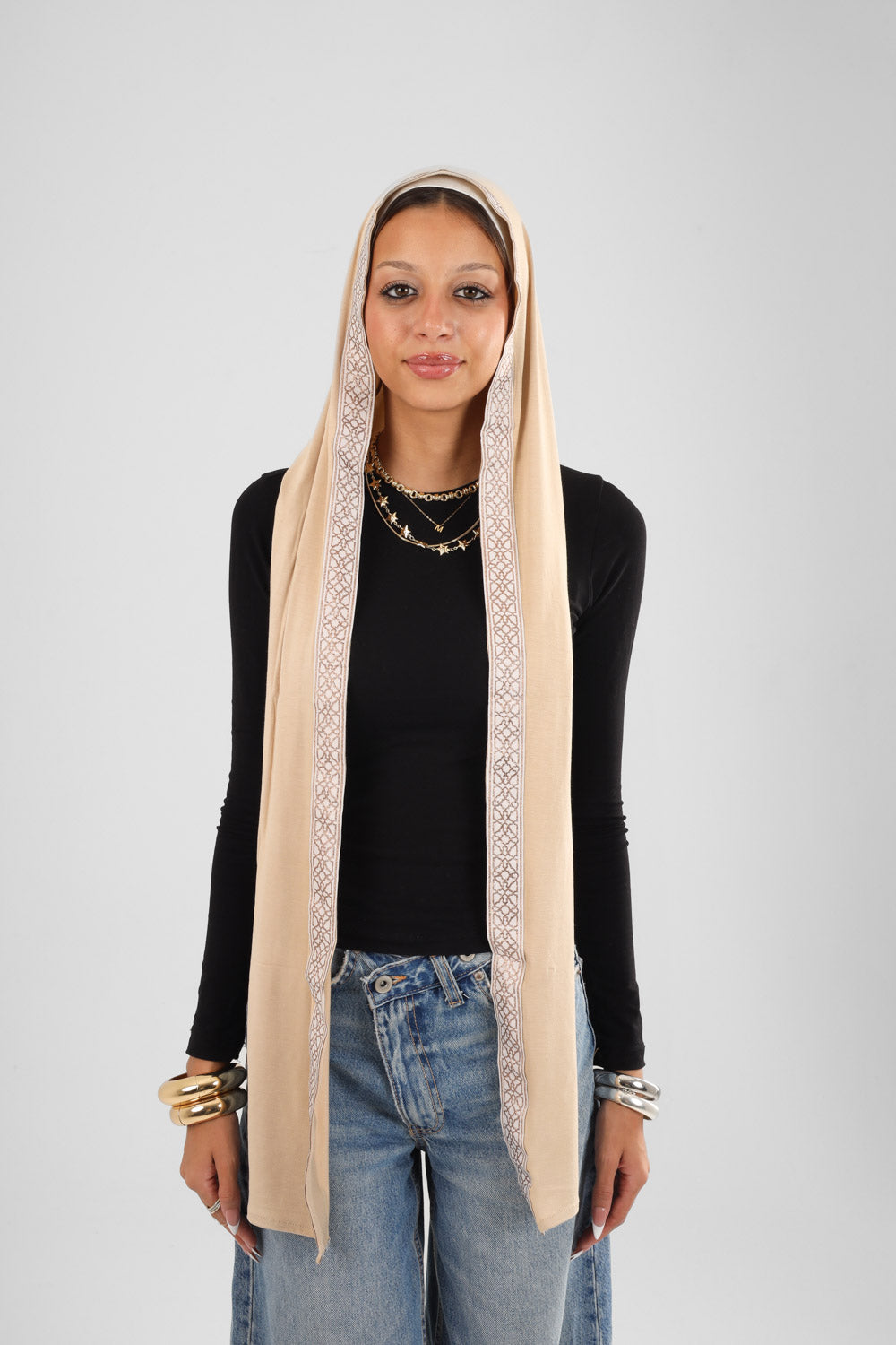 Cap Scarf Arabesque