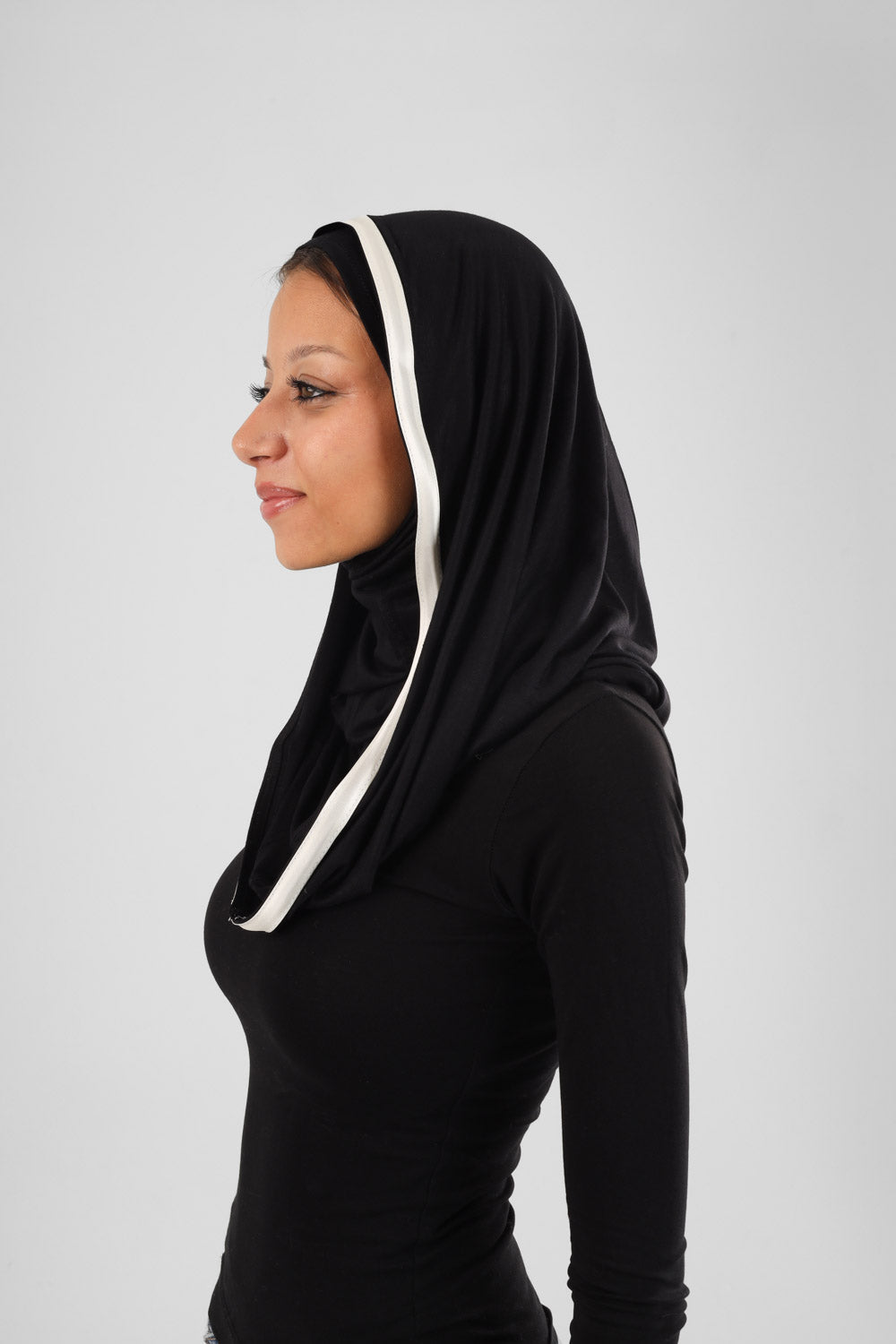 Quick Scarf black and silver