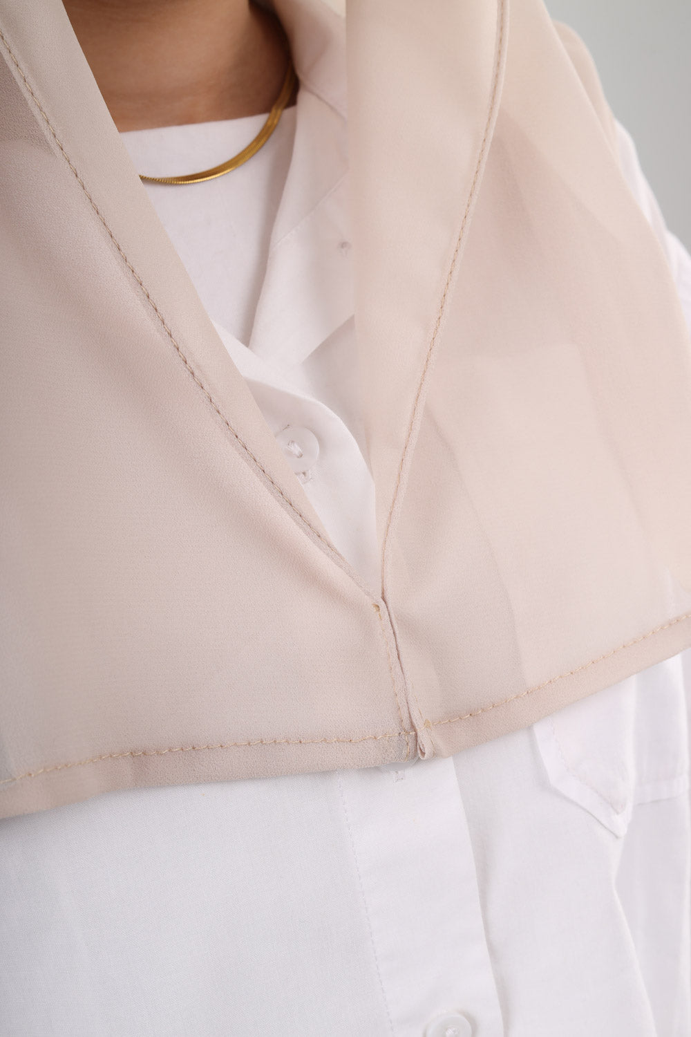 Loose Mini Scarf chiffon