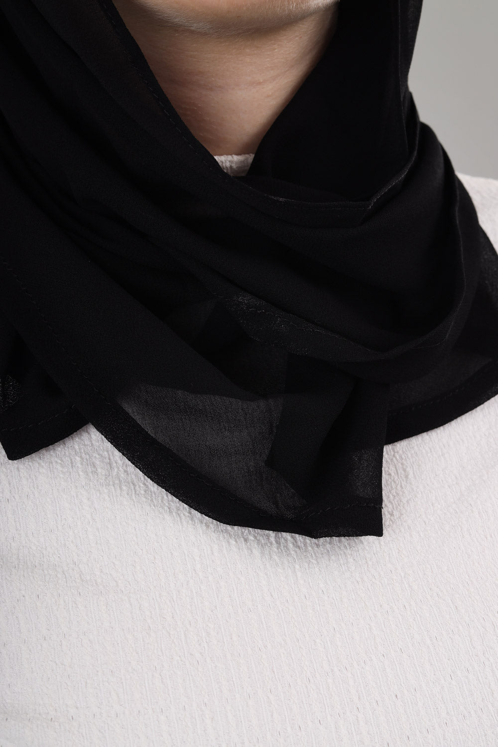Loose Mini Scarf chiffon