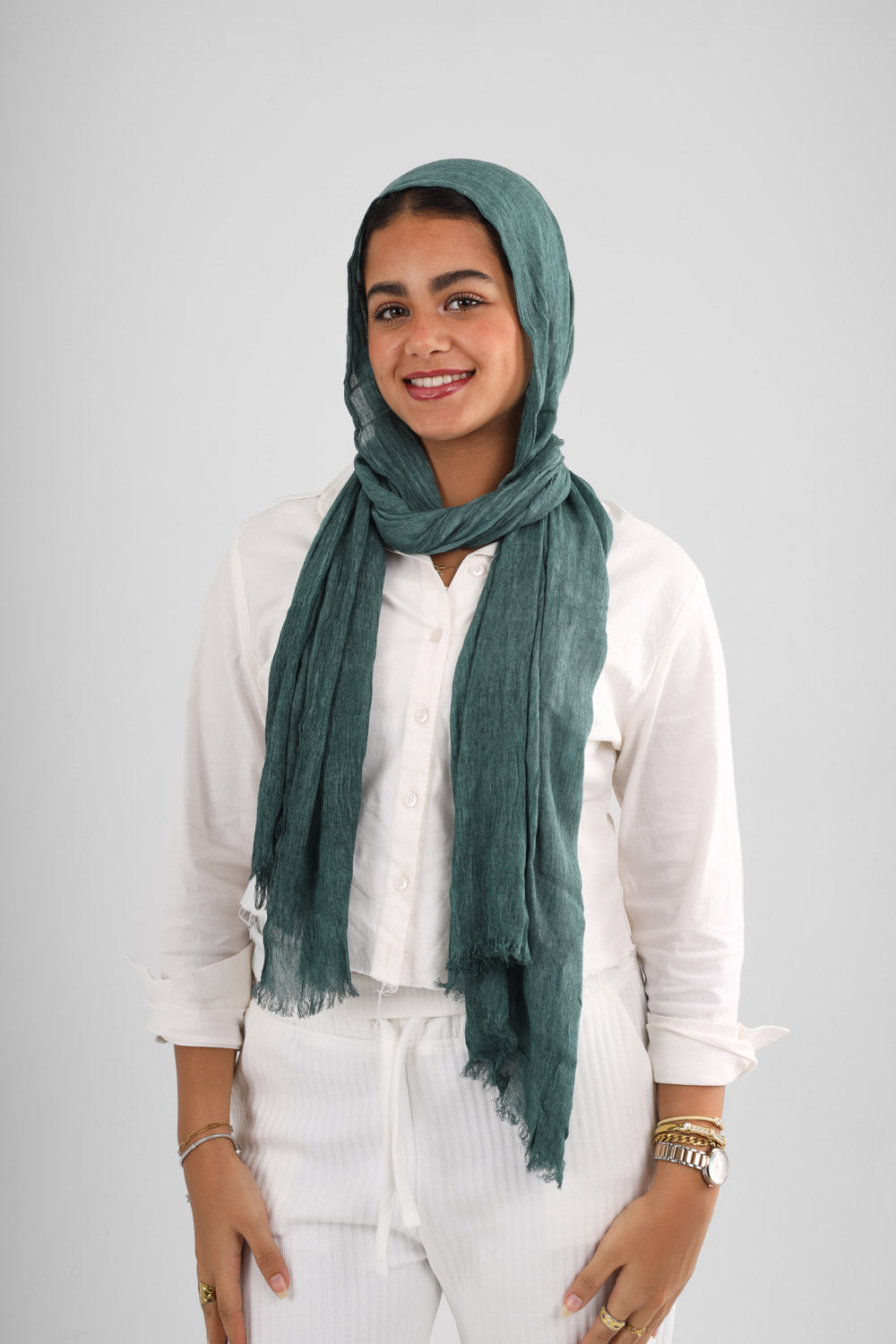 Thai Ruffled Scarf
