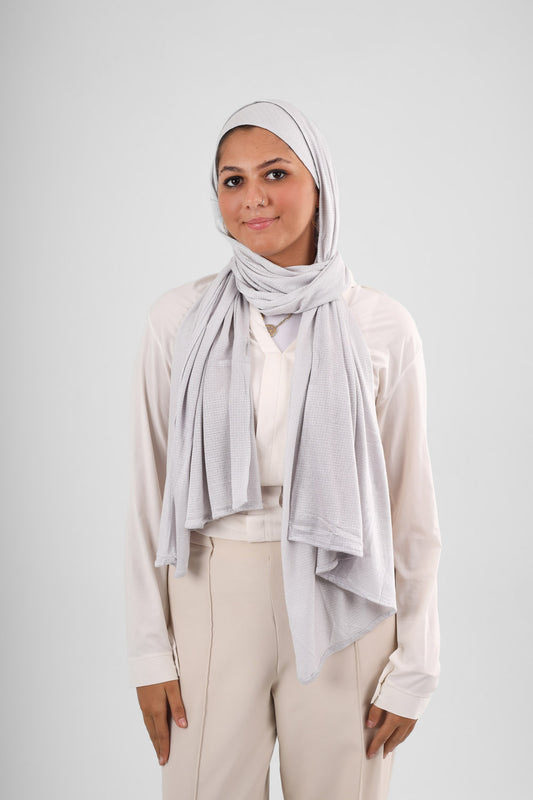Sparkly Kuwaiti scarf with matching bandana