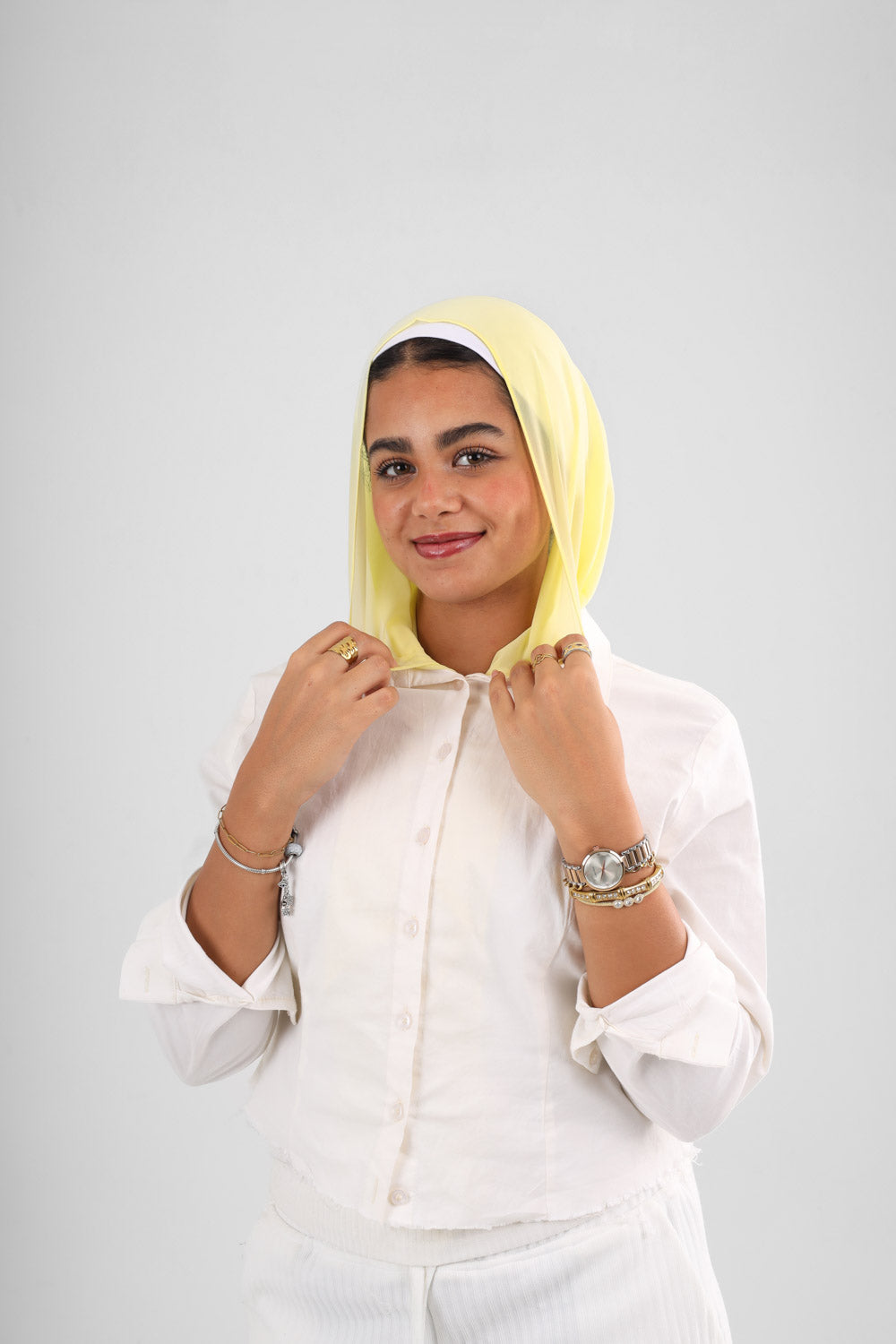 Loose Mini Scarf chiffon