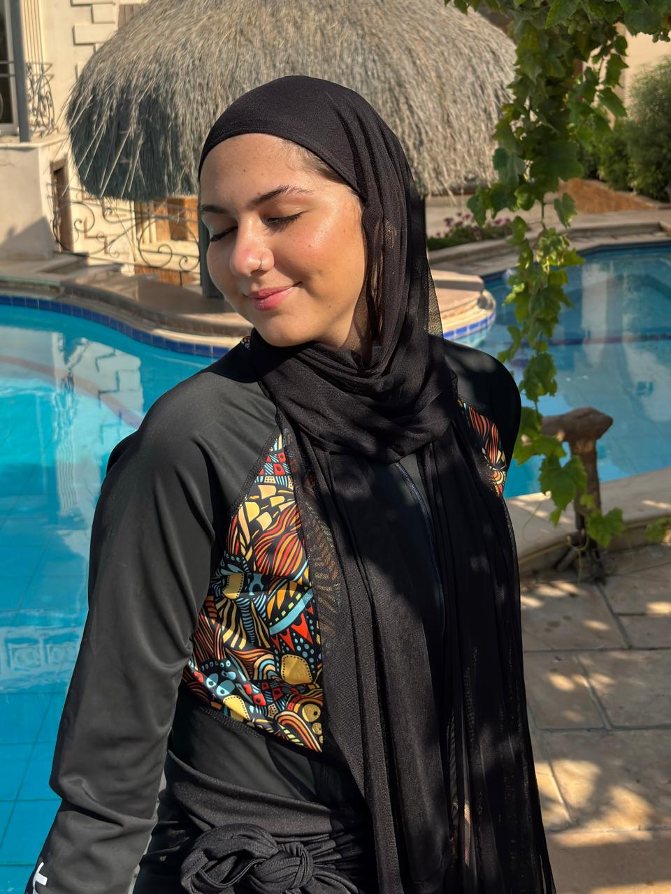 Swim Hijab and Coverup