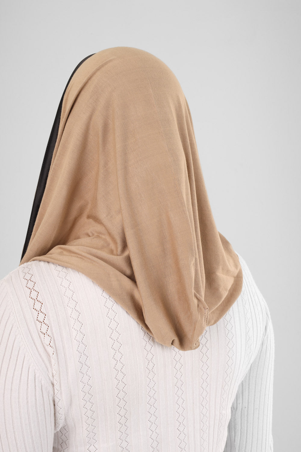 Cap Scarf cafe and black