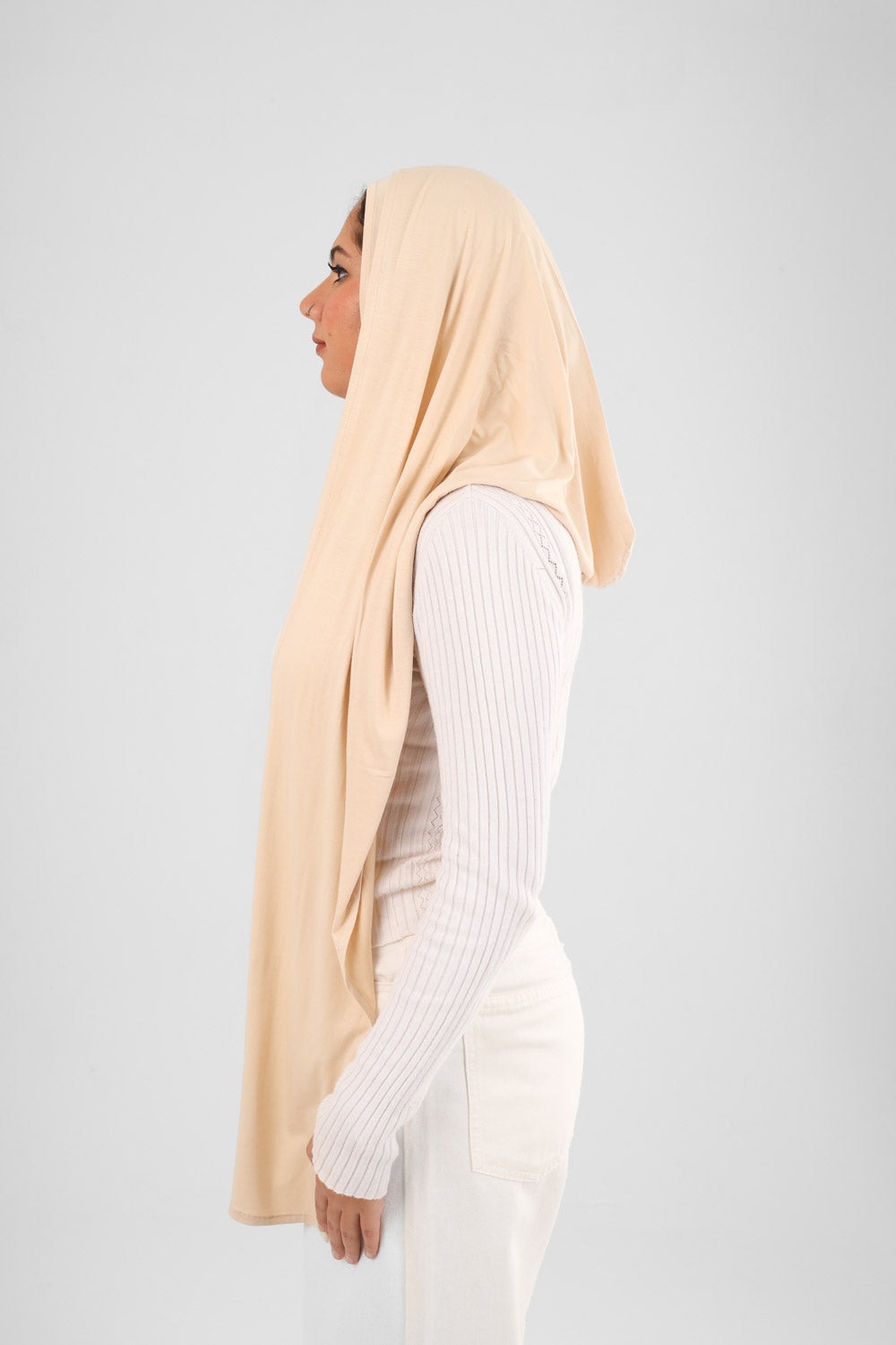 Cap scarf plain colors