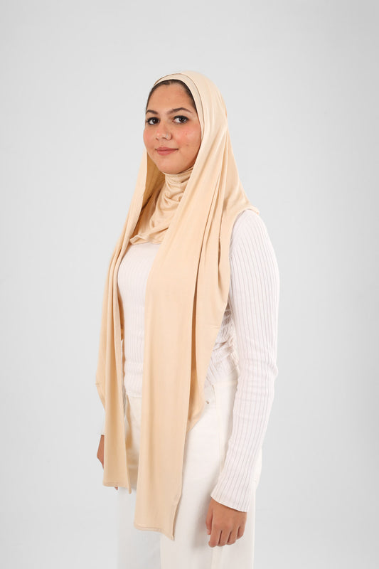 Cap scarf plain colors