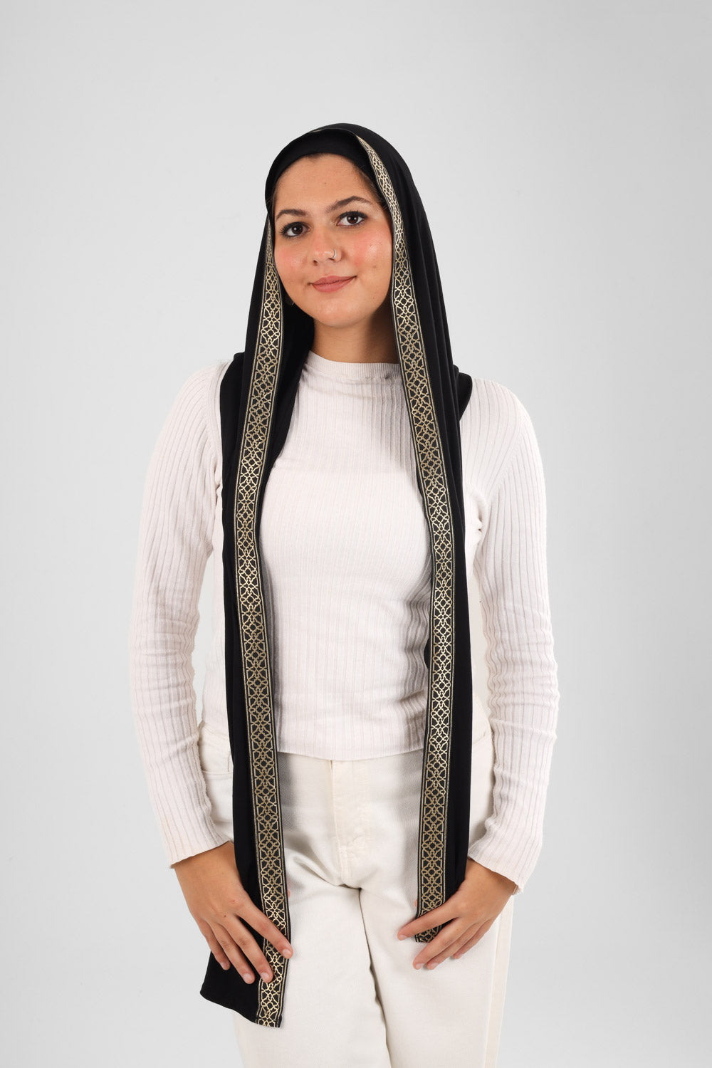 Cap Scarf Arabesque