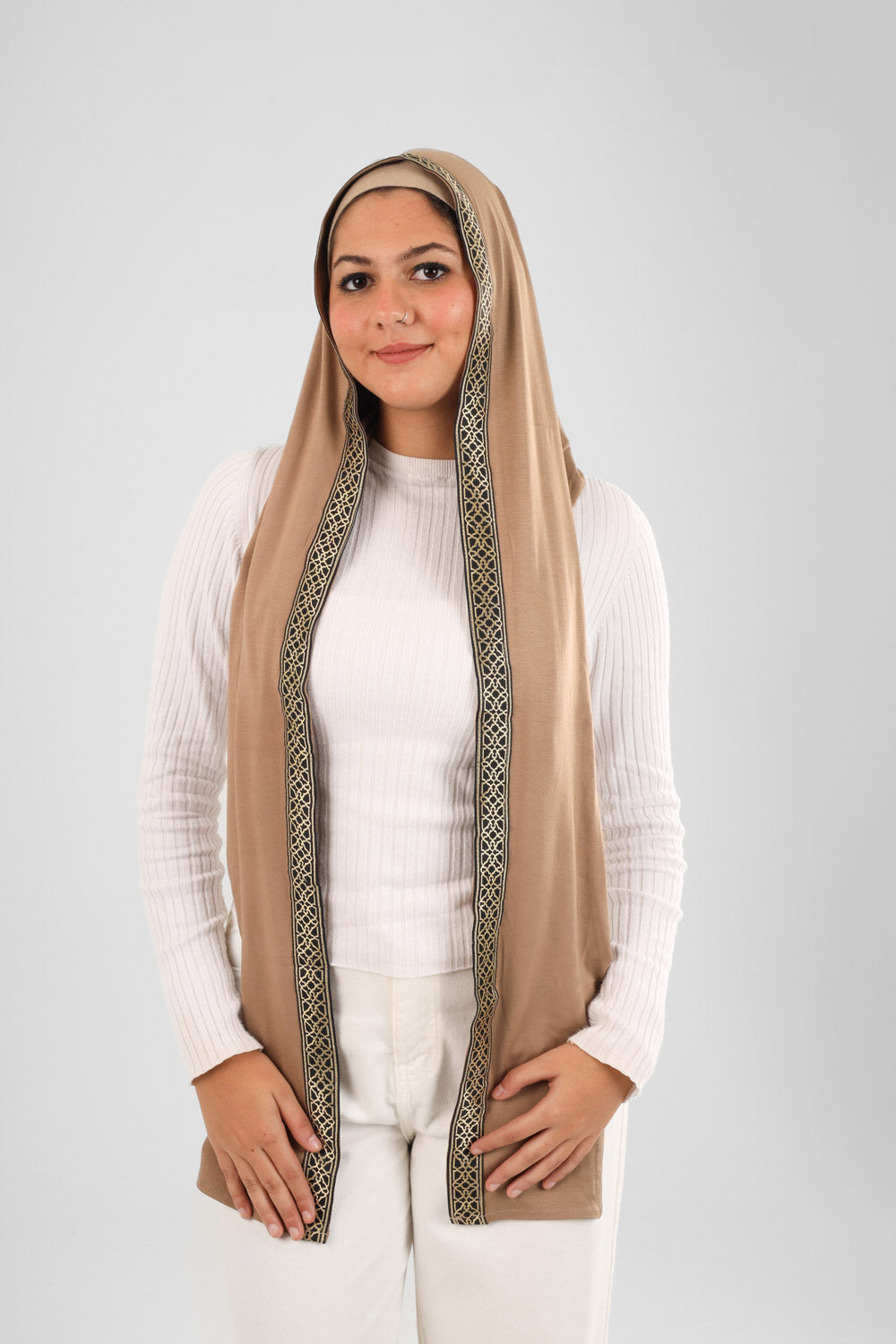 Cap Scarf Arabesque